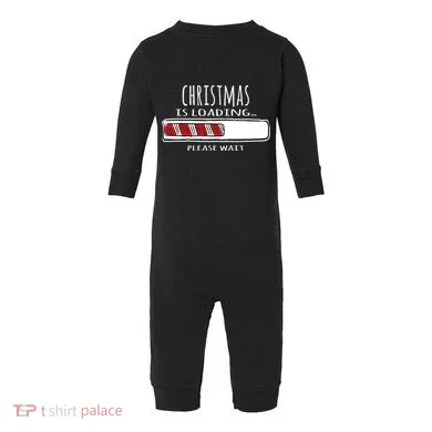 Christmas Loading... Infant Fleece One Piece