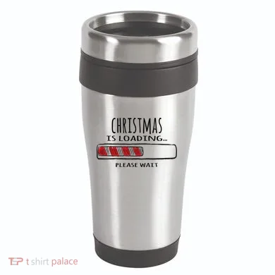 Christmas Loading... 16oz Travel Tumbler