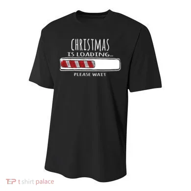 Christmas Loading... Youth Performance Sprint T-Shirt