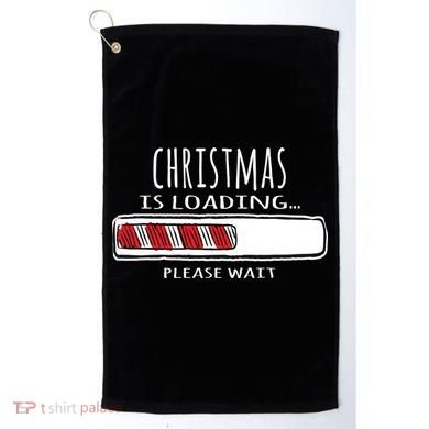 Christmas Loading... Golf Towel