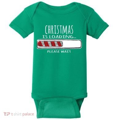 Christmas Loading... Baby Bodysuit