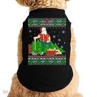 Christmas Lumber Santa Claus Doggie Tank thumb 0