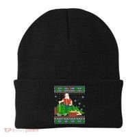 Christmas Lumber Santa Claus Beanie thumb 0