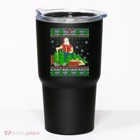 Christmas Lumber Santa Claus Tumbler thumb 0