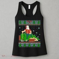 Christmas Lumber Santa Claus Women's Tank Top thumb 3