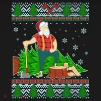 Christmas Lumber Santa Claus Visor thumb 3