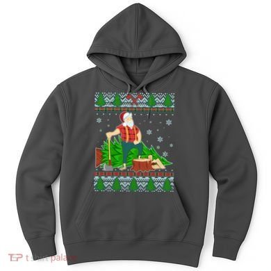 Christmas Lumber Santa Claus Hoodie