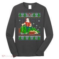 Christmas Lumber Santa Claus Long Sleeve Shirt thumb 0