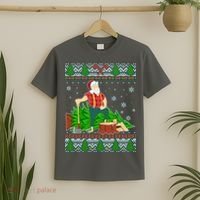Christmas Lumber Santa Claus T-Shirt thumb 2