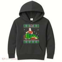 Christmas Lumber Santa Claus Kids Hoodie thumb 0