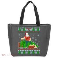 Christmas Lumber Santa Claus Tote Bag thumb 0