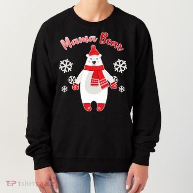 Christmas Mama Bear Women's Sweatshirt