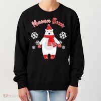 Christmas Mama Bear Women's Sweatshirt thumb 0