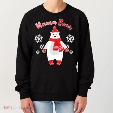 Christmas Mama Bear Women's Sweatshirt