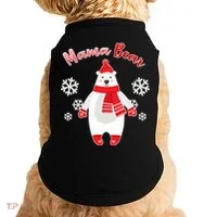 Christmas Mama Bear Doggie Tank thumb 0