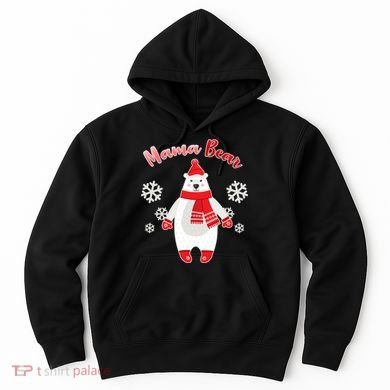 Christmas Mama Bear Hoodie
