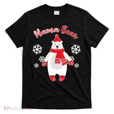 Christmas Mama Bear T-Shirt