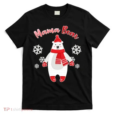 Christmas Mama Bear T-Shirt