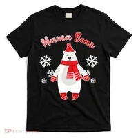 Christmas Mama Bear T-Shirt thumb 0