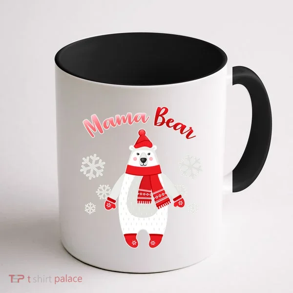 Christmas Mama Bear Coffee Mug