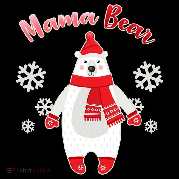 Christmas Mama Bear Coffee Mug