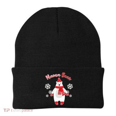 Christmas Mama Bear Beanie