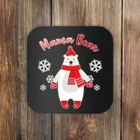 Christmas Mama Bear Coaster thumb 0