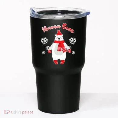Christmas Mama Bear Tumbler