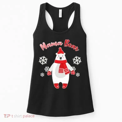 Christmas Mama Bear Women's Tank Top