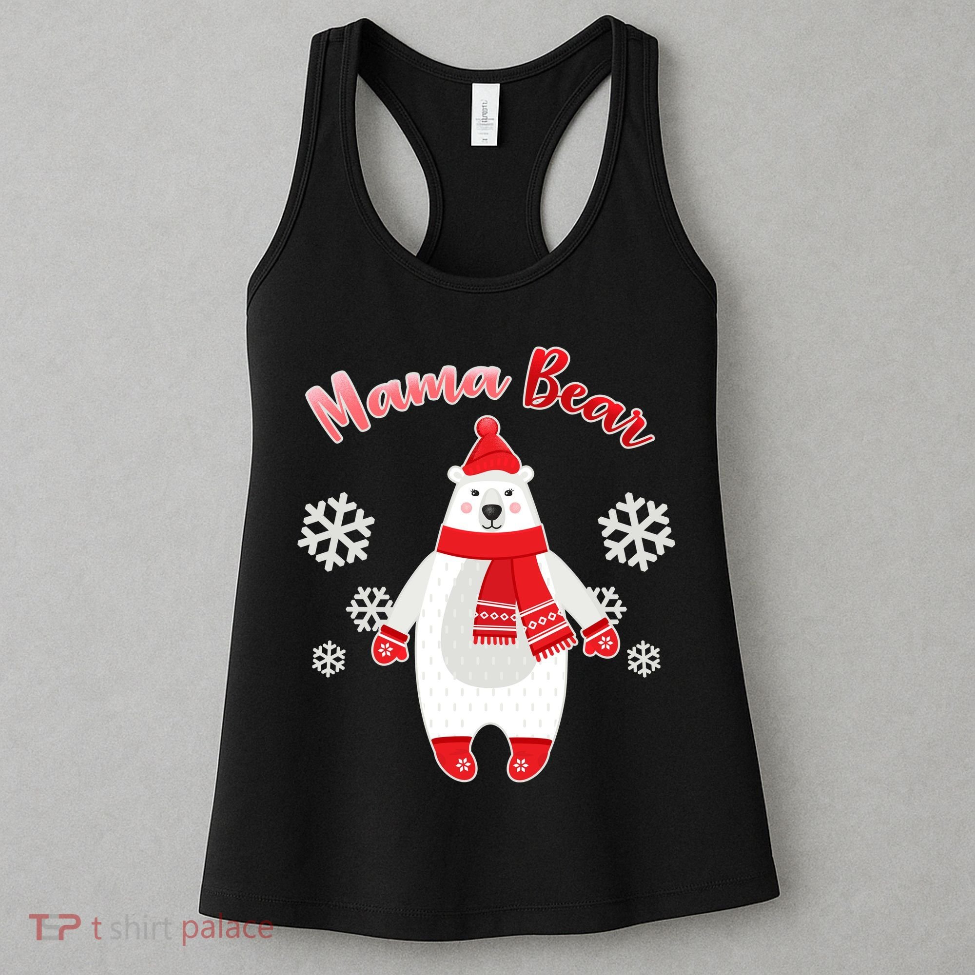 Christmas Mama Bear Women's Tank Top