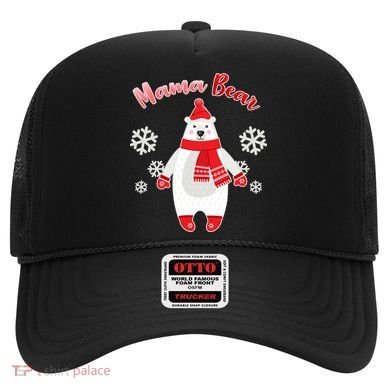 Christmas Mama Bear Hat