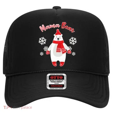 Christmas Mama Bear Hat