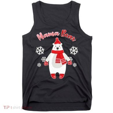 Christmas Mama Bear Tank Top