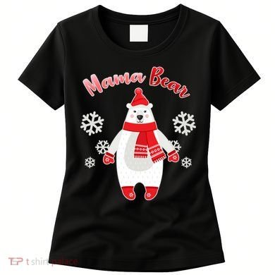 Christmas Mama Bear Women's T-Shirt