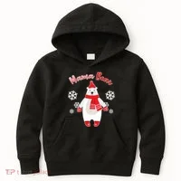 Christmas Mama Bear Kids Hoodie thumb 0