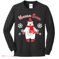 Christmas Mama Bear Kids Long Sleeve Shirt thumb 0