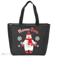 Christmas Mama Bear Tote Bag thumb 0