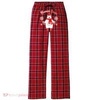 Christmas Mama Bear Women's Flannel Plaid Pajama Pants thumb 0