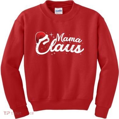 Christmas: Mama Claus Kids Sweatshirt
