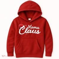 Christmas: Mama Claus Kids Hoodie thumb 0