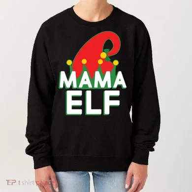 Christmas: Mama Elf Women's Sweatshirt