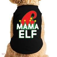 Christmas: Mama Elf Doggie Tank thumb 0