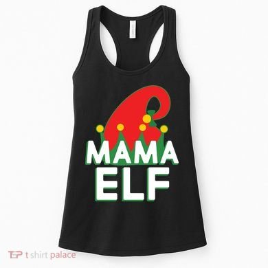 Christmas: Mama Elf Women's Tank Top