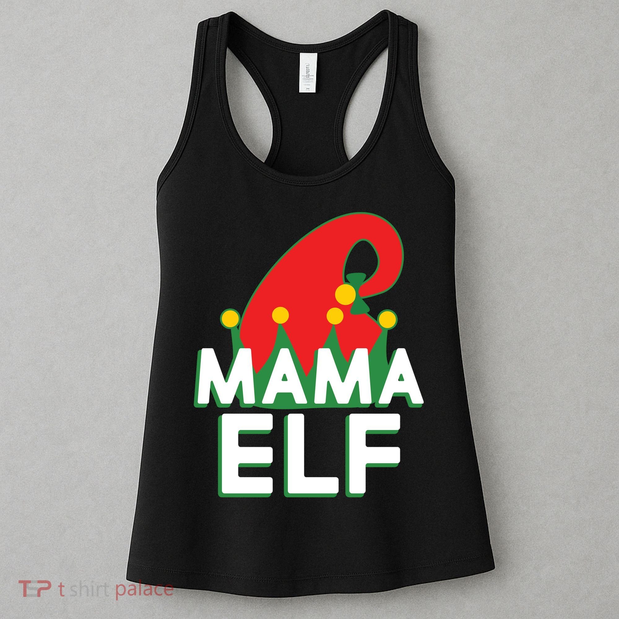 Christmas: Mama Elf Women's Tank Top
