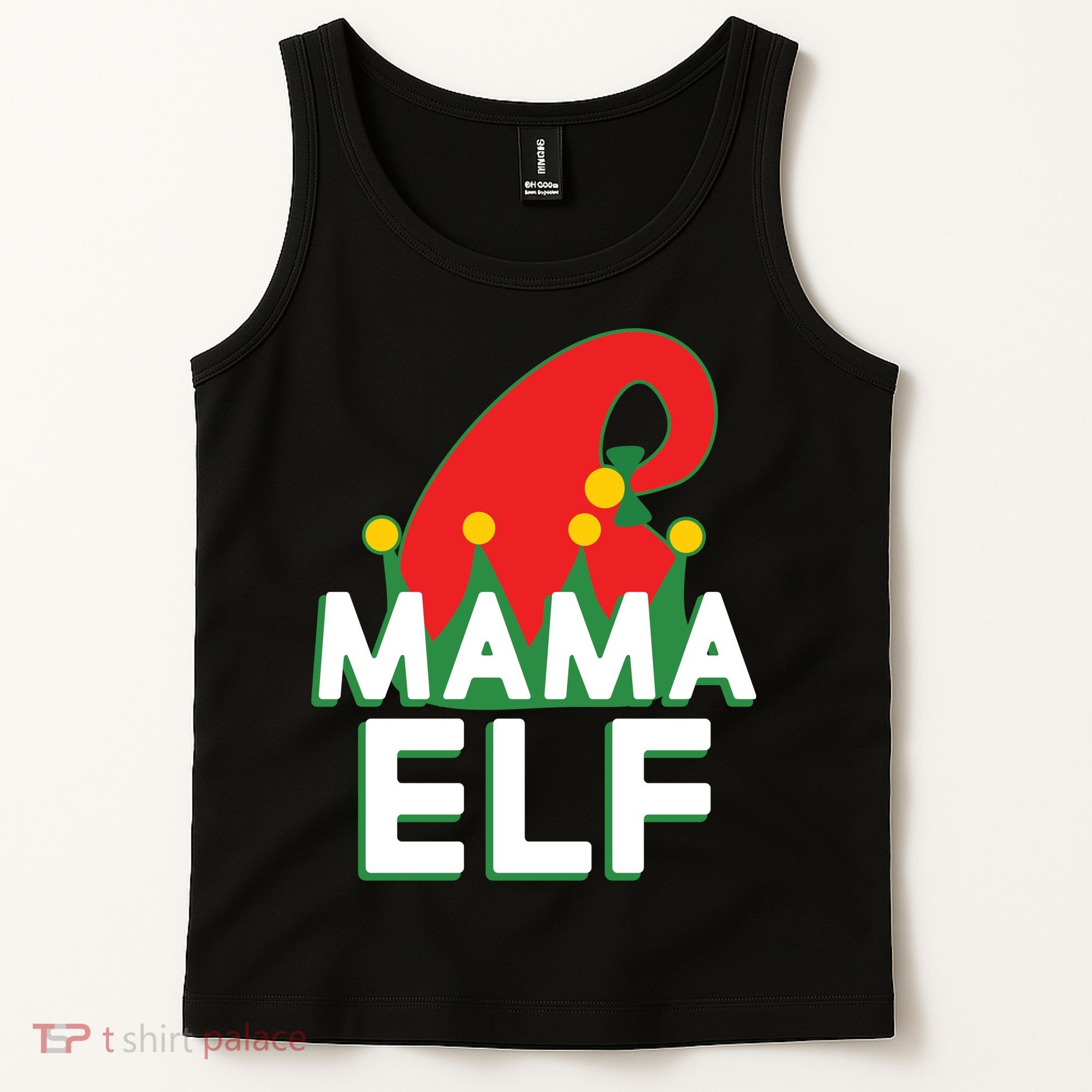 Christmas: Mama Elf Tank Top