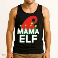 Christmas: Mama Elf Tank Top thumb 3