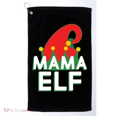 Christmas: Mama Elf Golf Towel