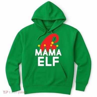 Christmas: Mama Elf Hoodie