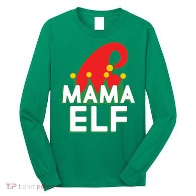 Christmas: Mama Elf Long Sleeve Shirt