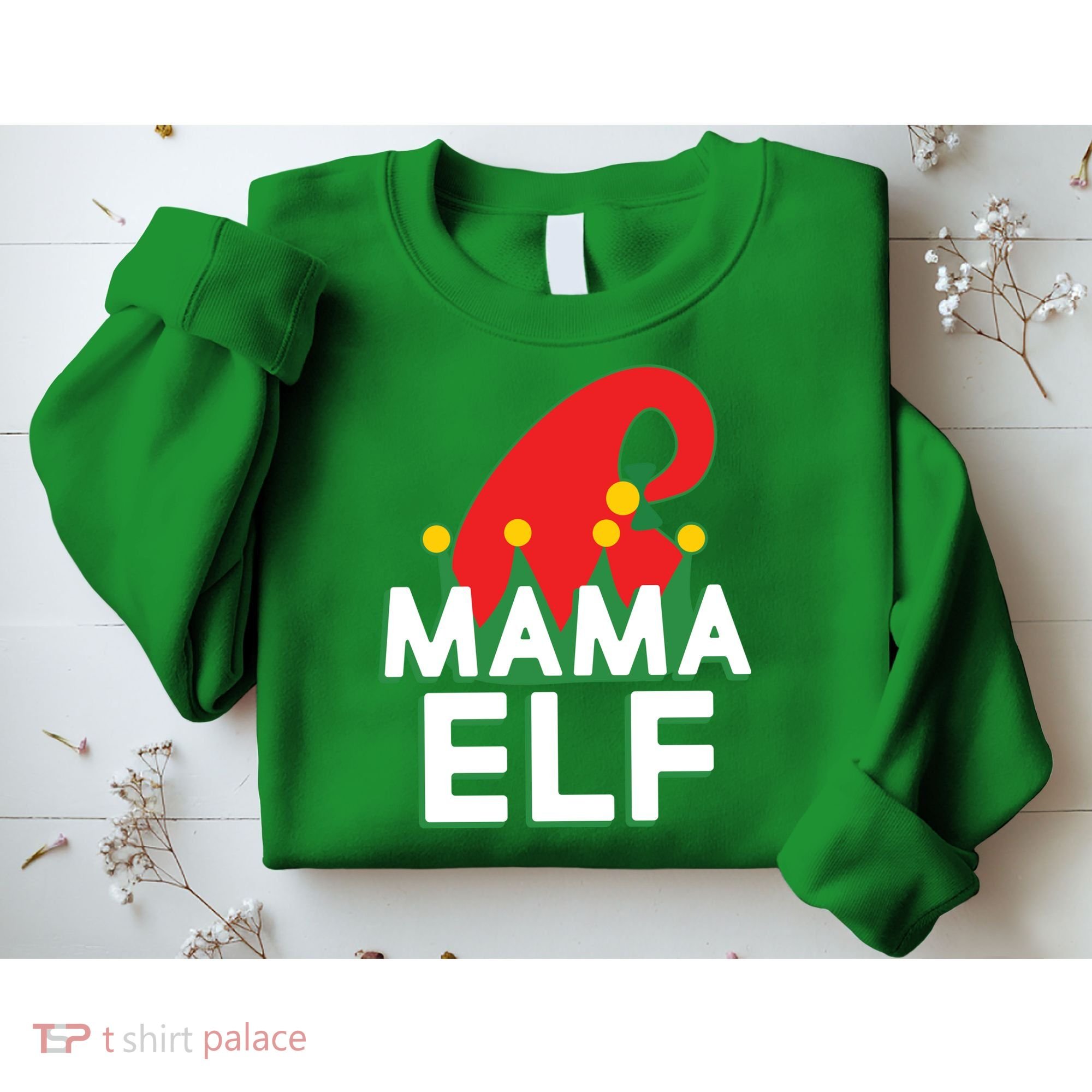 Christmas: Mama Elf Sweatshirt